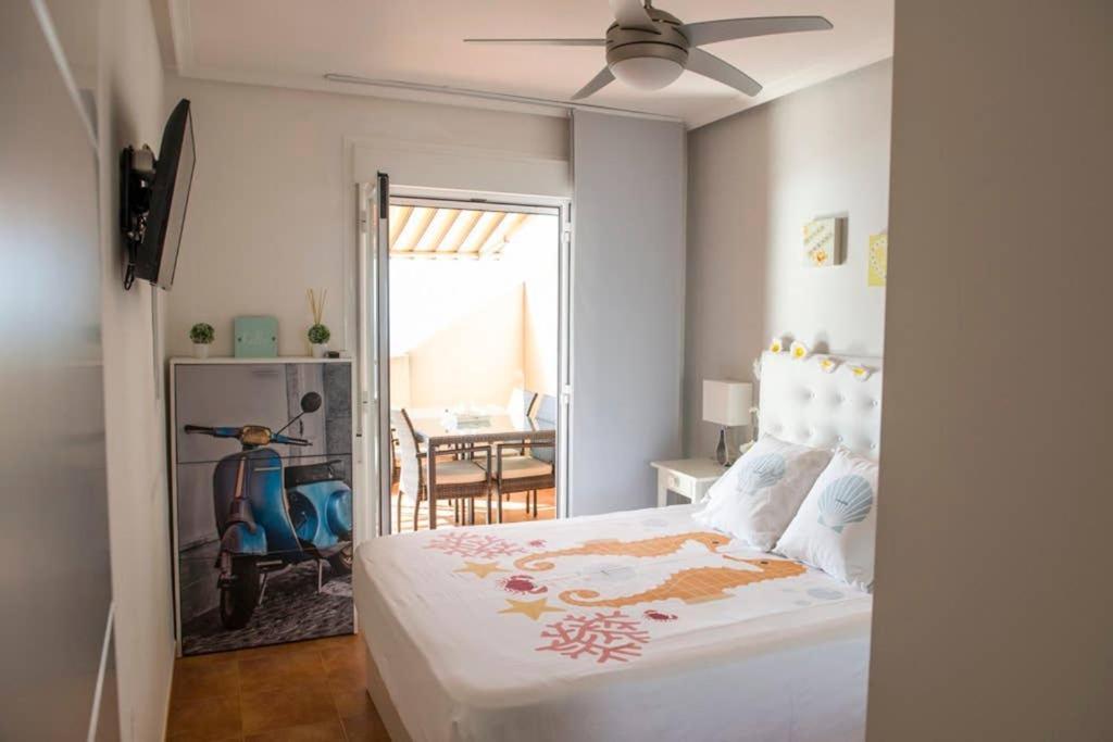 Precioso Apartamento Frente Al Mar Санта Пола Экстерьер фото