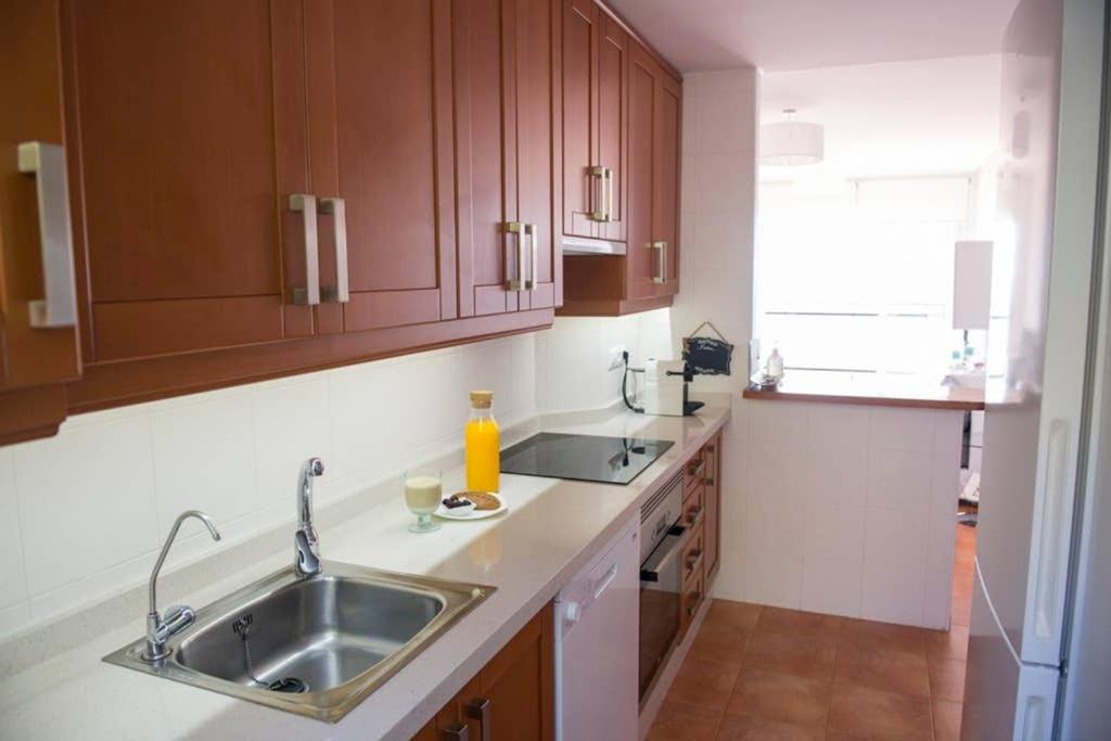 Precioso Apartamento Frente Al Mar Санта Пола Экстерьер фото